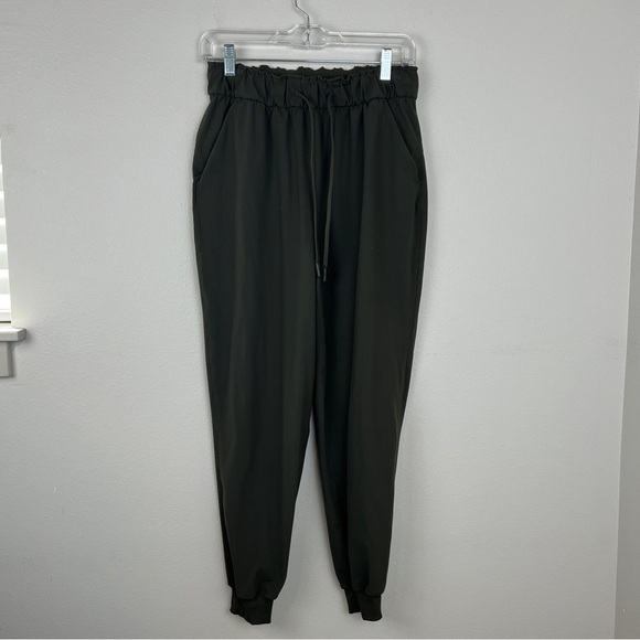 Lululemon Stretch High Rise Jogger *Shorter Length Dark Olive - Picture 2 of 5